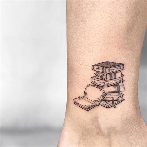 book and coffee tattoo|minimalist book tattoos.